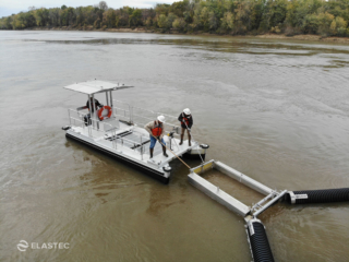 Brute Bin with Omni Catamaran for collection