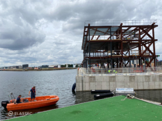 Brute Bin trash collection in London