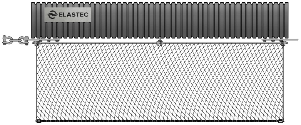 Optional Brute Boom fabric net