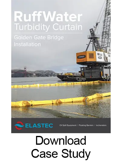Golden Gate Bridge Turbidity Curtain Installation Case Study