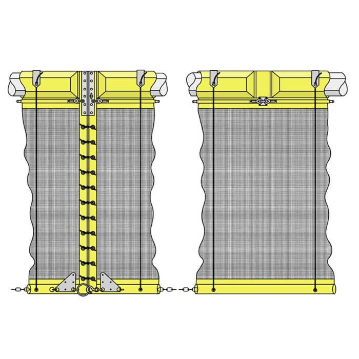 Fastwater-Sieb mit Reffsystem-Filtertuch 1