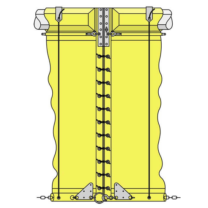 Rideau de turbidité Fastwater Screen