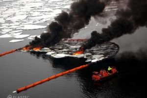 American Fireboom in the arctic