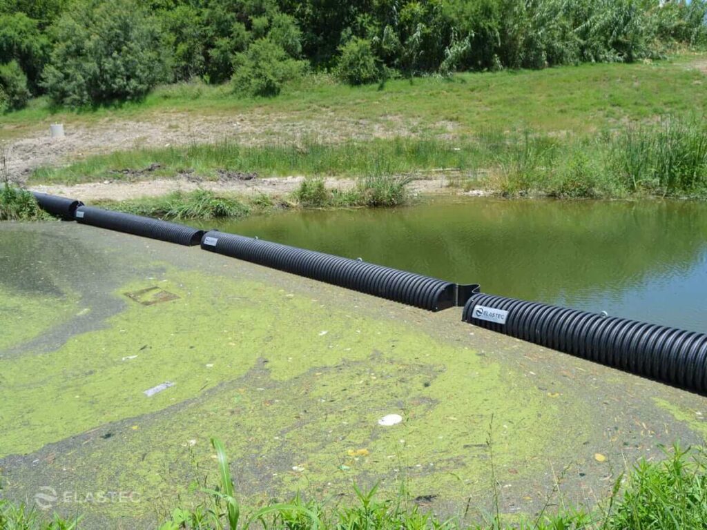 Barrière flottante contre les déchets et les débris Brute Boom