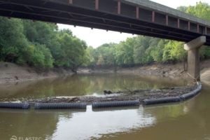 Brute Boom log debris barrier