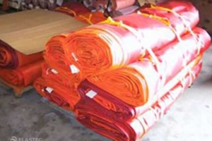 Tarpaulins ready for shipping