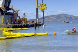 Installation de l'écran Ruffwater de type 3 à San Francisco