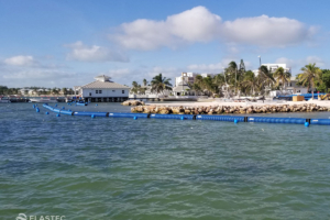 Heavy-duty seaweed barrier