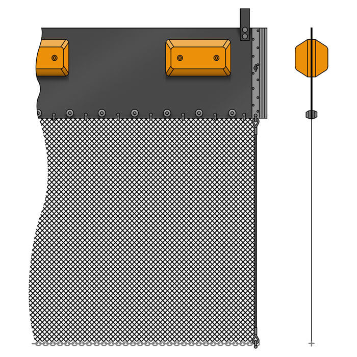 PermaFence net boom