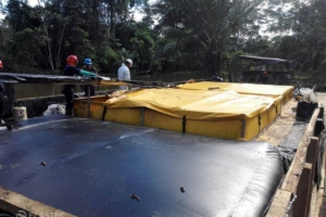 Quick Tank and pillow tanks in the jungle