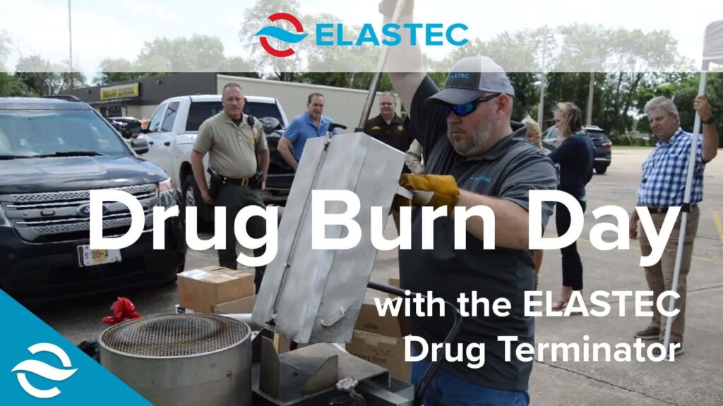 Drug Burn Day mit dem ELASTEC Drug Terminator