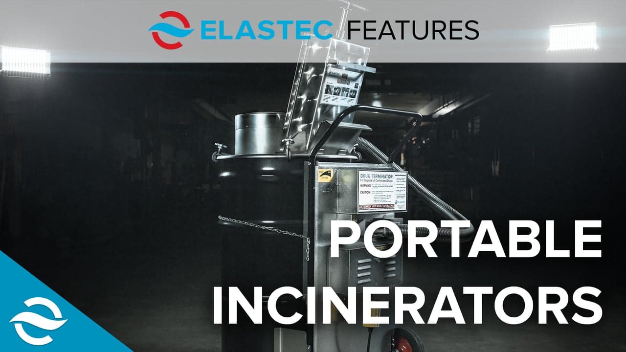 Incineradores portáteis Elastec