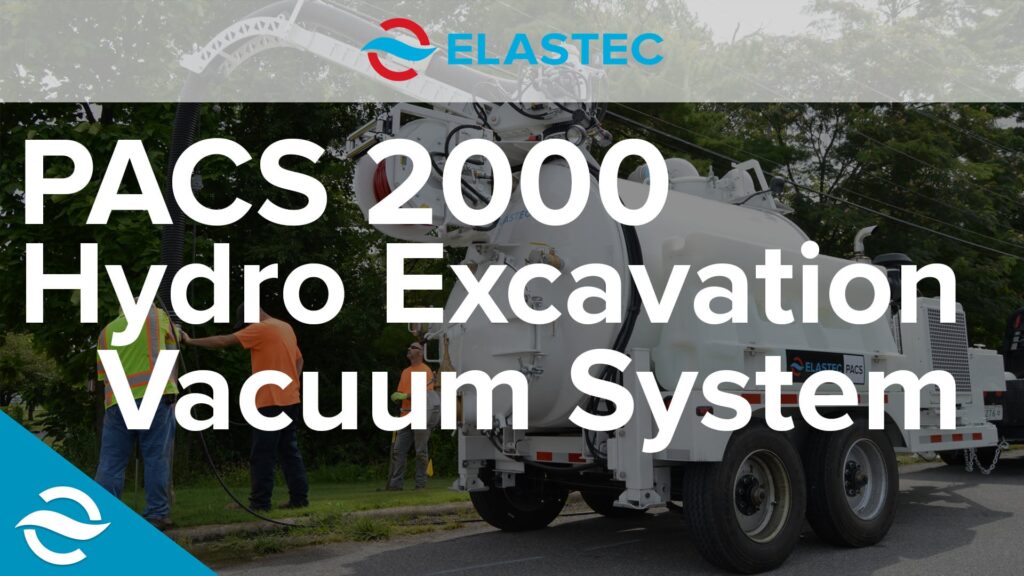 PACS 2000 हाइड्रो उत्खनन वैक्यूम सिस्टम