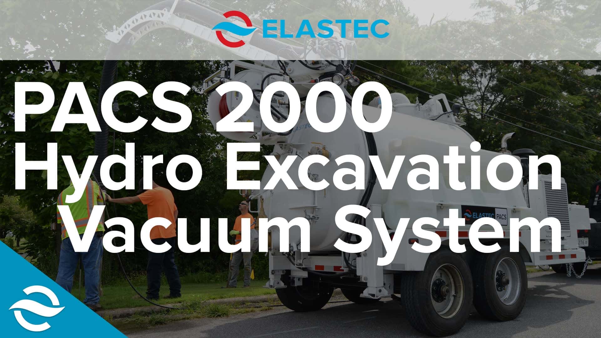 PACS 2000 Hydro Excavation Vacuum System