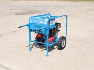 D10 power unit with drop handles raised