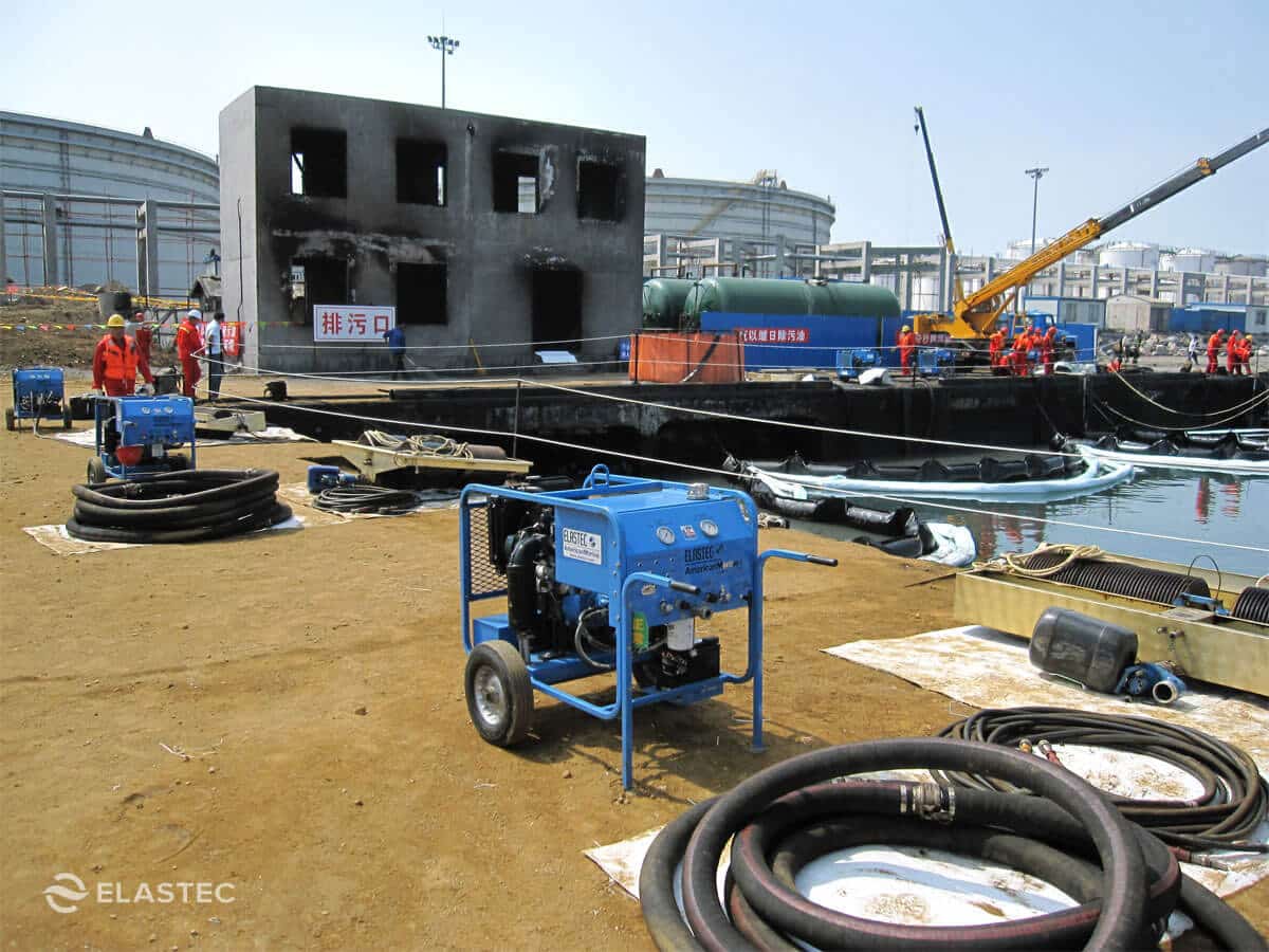 Elastec hydraulic power units in China