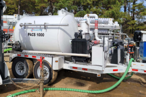 Elastec PACS 424 vacuum trailer