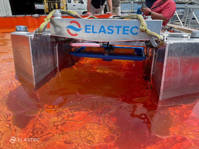 Elastec ROV oil spill skimmer detail