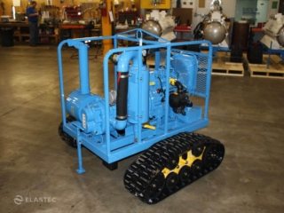 All-terrain vac with new treads
