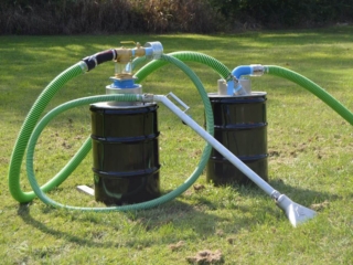 Bęben z suchą głowicą próżniową