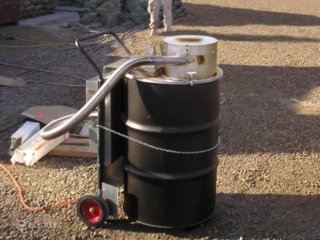Military incinerator
