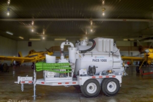 PACS 1000 vacuum trailer