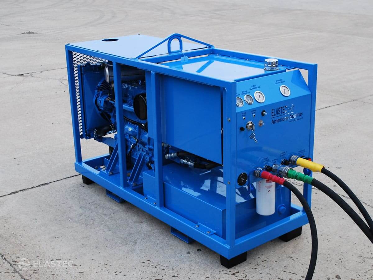Diesel hydraulic power unit
