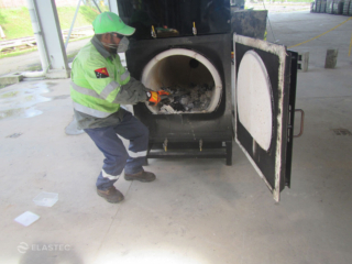 General waste incinerator in Papua New Guinea