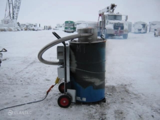 Home incinerator in Alaska