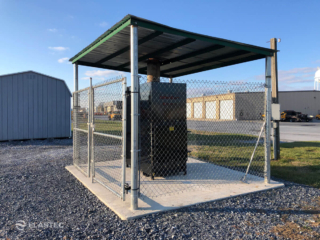 Incinerator for airport waste