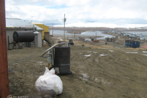 Incinerator for fuel spill pads in Alaska