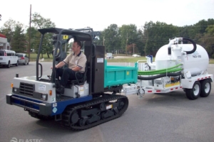 Porteur sur chenilles polyvalent avec PACS