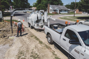 Municipal hydro-excavation equipment