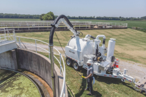 Municipal vacuum trailer system