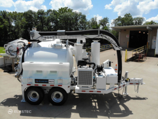 PACS 2000 vacuum trailer for hydro-excavation