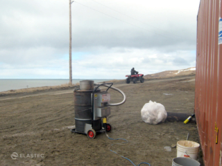 SmartAsh incinerator in Tanunak, Alaska