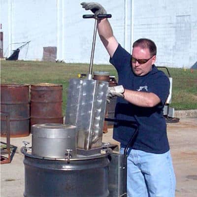 Easy-feed lid and cartridge