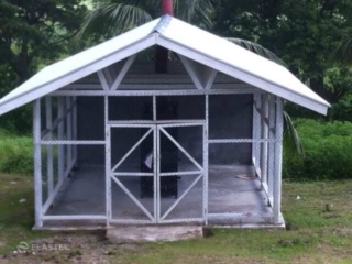 Waste incinerator in building