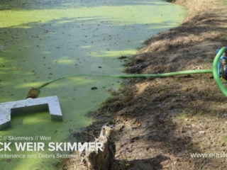 Écumoire de lentilles d'eau Elastec