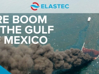 Elastec Fireboom dans le golfe du Mexique