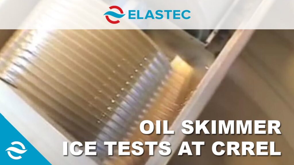 Oil Skimmer Ice Tests at CRREL