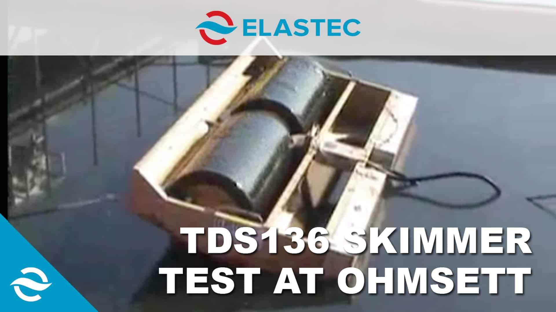 TDS136 Skimmer Test at Ohmsett