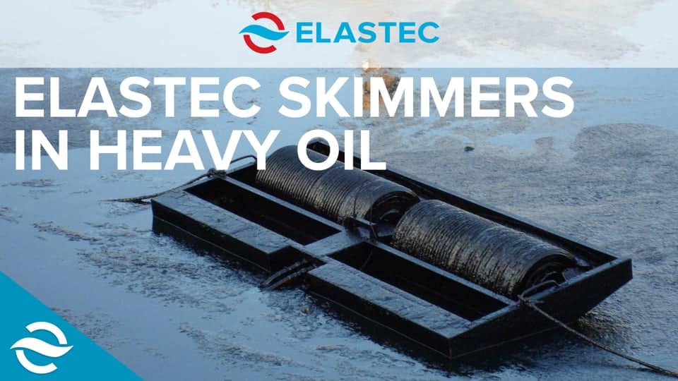 Elastec Oil Skimmers in Heavy Oil