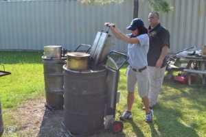 Drug take-back incinerator