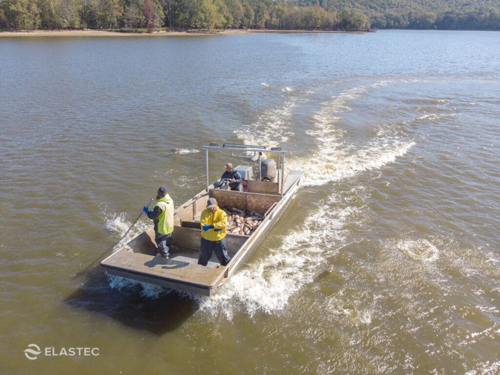 Elastec intérieur pour la pêche commerciale