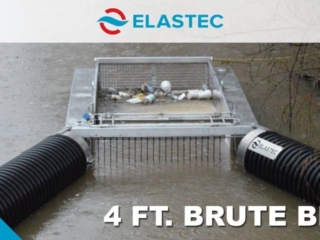 Elastec 4pi Brute Bin Flottant Poubelle Collecte De Poubelle