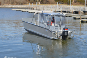 Sterowanie łodzią desantową pokryte aluminium