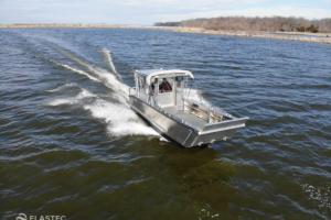 Aluminiowa łódź desantowa z opcjami