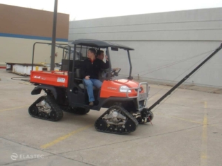 Multi-purpose ATV with lifting pole