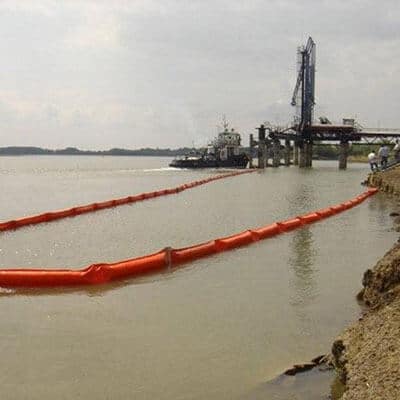 Oil containment barrier